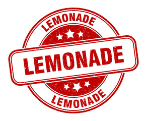 lemonade stamp. lemonade label. round grunge sign