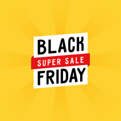 Black Friday Sale banner template