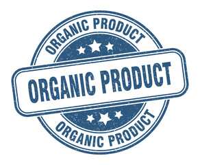 organic product stamp. organic product label. round grunge sign