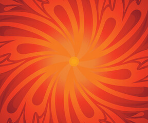 abstract artistic creative red floral background