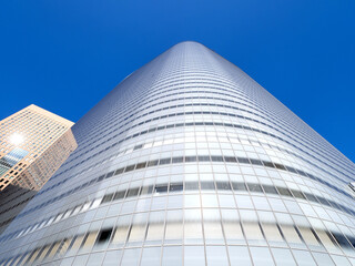 東京都　汐留の高層ビル街