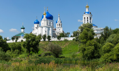 Fototapeta na wymiar Bogolyubovo. Bogolyubsky monastery. Orthodox architecture