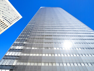 東京都　汐留の高層ビル街