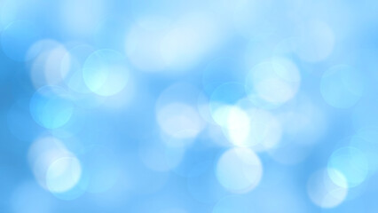 Fototapeta premium Blue bokeh abstract background blur
