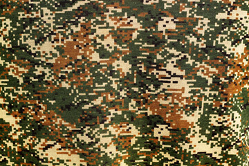 Camouflage background. Camouflage fabric background.