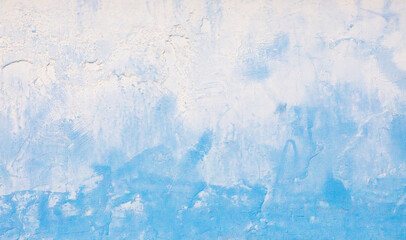 Fototapeta na wymiar Blue concrete floor texture or background and copy space