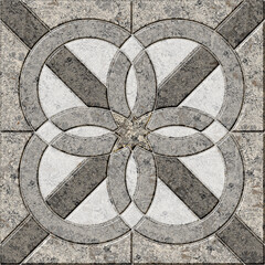 Stone tiles. Decorative marble tiles with a glimpse. Element for design. Background texture