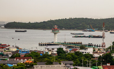 Koh Si Chang
island near Pattaya and Chonburi in Thailand Asia