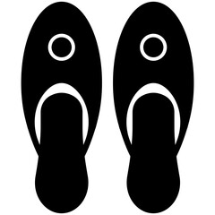 
A casual wear y shaped strap sandals
