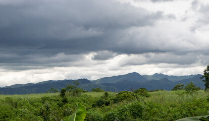 Tropical Forest and Misty Mountains in the Philippines (near Clark / Angeles)