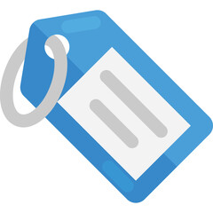 
A product price tag in flat vector icon design
