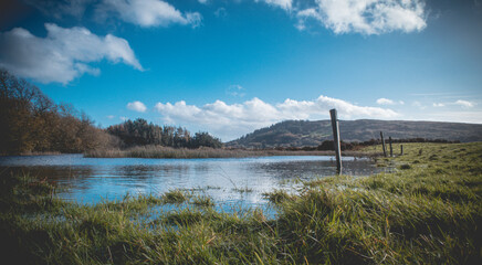 Lake Lough Allua in Ireland