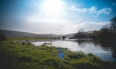 Lake Lough Allua in Ireland