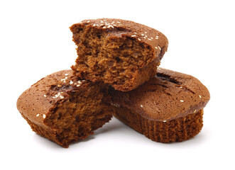 Jujube Cake on a white background 