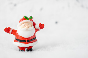 Santa Claus on White Background