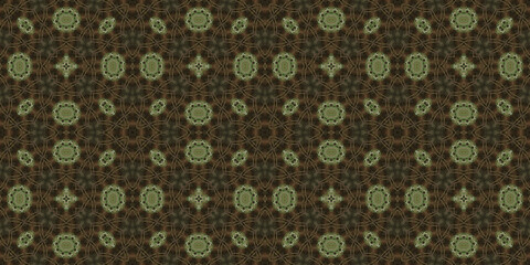 Mosaic seamless pattern with abstract ornament. Texture for textiles, fabrics in home decor.