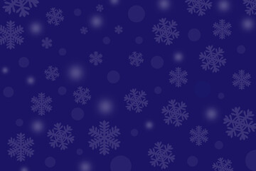 Abstract background for merry christmas and happy new year 2021 with snowflake winter and circle on blue background.