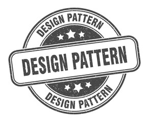 design pattern stamp. design pattern label. round grunge sign