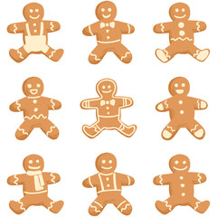 Decorative vector seamless pattern with Christmas and New Year decoration.