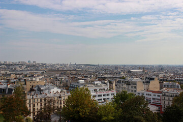 Obraz premium panoramic view of Paris