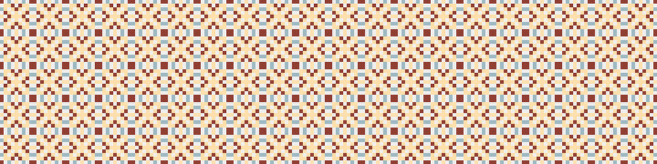 Abstract Cross Pattern Dots Logo generative computational art illustration