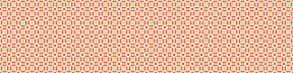 Abstract Cross Pattern Dots Logo generative computational art illustration