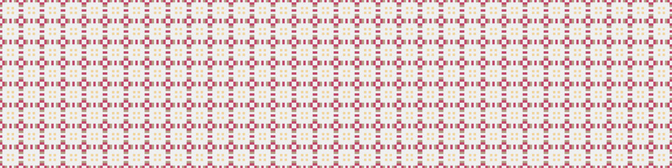 Fototapeta premium Abstract Cross Pattern Dots Logo generative computational art illustration