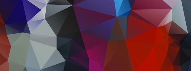 Abstract Color Polygon Background Design, Abstract Geometric Origami Style With Gradient. Presentation,Website, Backdrop, Cover,Banner,Pattern Template