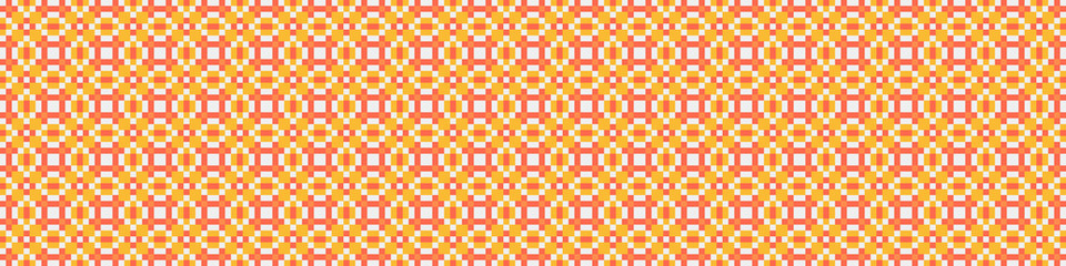 Abstract Cross Pattern Dots Logo generative computational art illustration