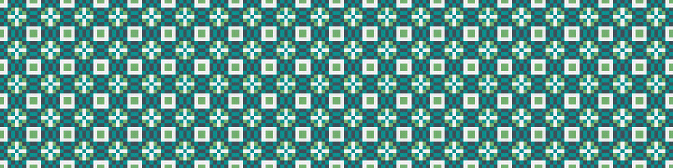 Abstract Cross Pattern Dots Logo generative computational art illustration