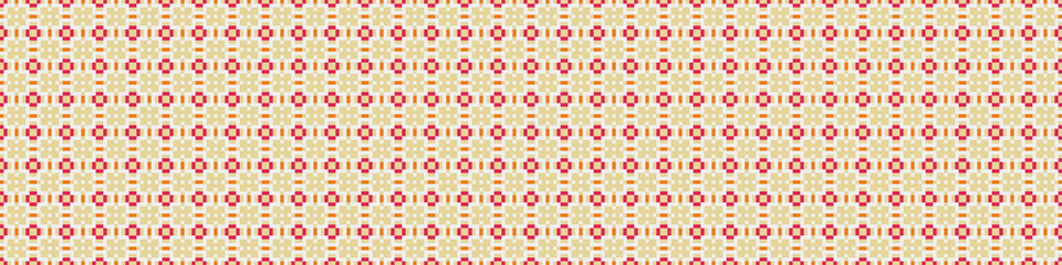 Abstract Cross Pattern Dots Logo generative computational art illustration