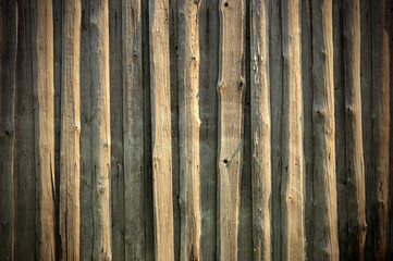 Aged wooden planks