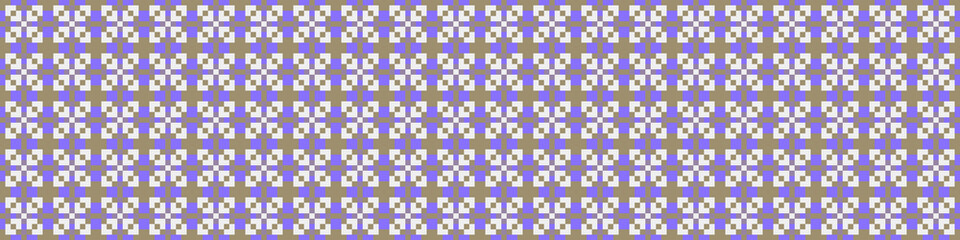 Abstract Cross Pattern Dots Logo generative computational art illustration