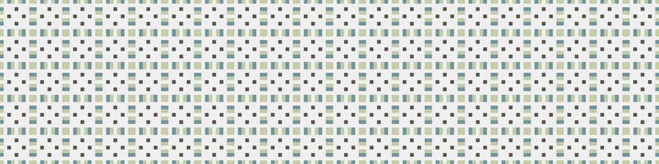 Fototapeta premium Abstract Cross Pattern Dots Logo generative computational art illustration