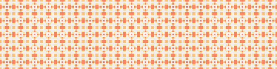 Fototapeta premium Abstract Cross Pattern Dots Logo generative computational art illustration