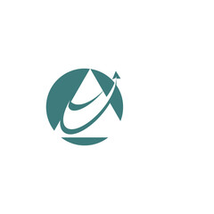 Triangle Logo Template vector icon illustration design