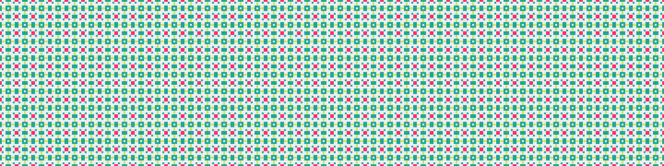Abstract Cross Pattern Dots Logo generative computational art illustration