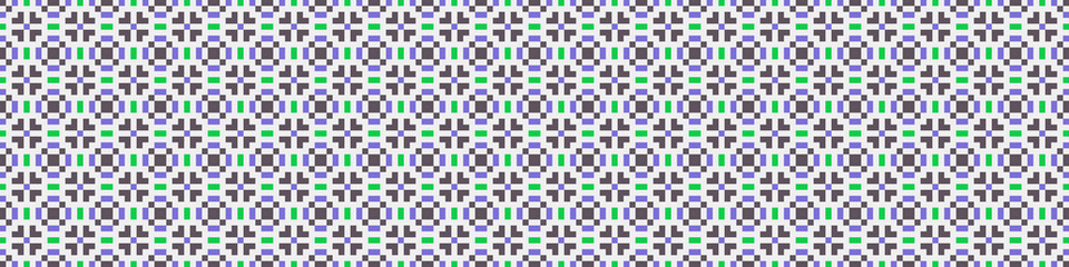 Abstract Cross Pattern Dots Logo generative computational art illustration