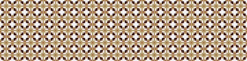 Abstract Cross Pattern Dots Logo generative computational art illustration