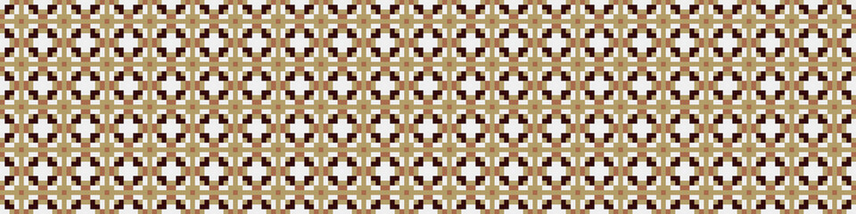 Abstract Cross Pattern Dots Logo generative computational art illustration