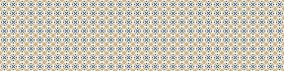 Abstract Cross Pattern Dots Logo generative computational art illustration