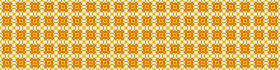 Abstract Cross Pattern Dots Logo generative computational art illustration