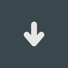 Arrow Downward - Tile Icon