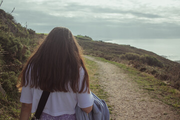 Paseando por A Coru&ntilde;a.