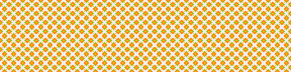 Abstract Cross Pattern Dots Logo generative computational art illustration