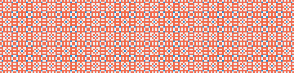 Abstract Cross Pattern Dots Logo generative computational art illustration