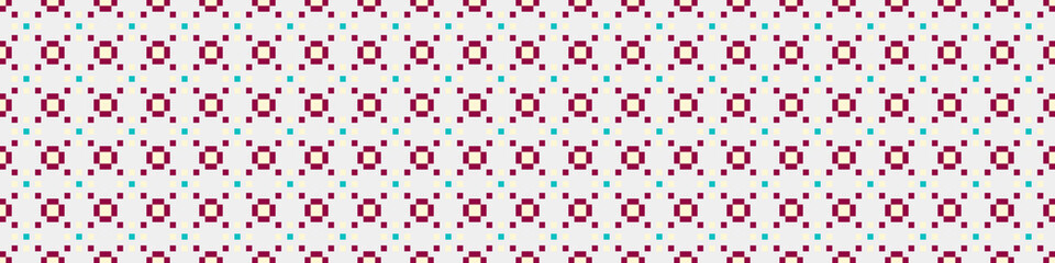 Abstract Cross Pattern Dots Logo generative computational art illustration