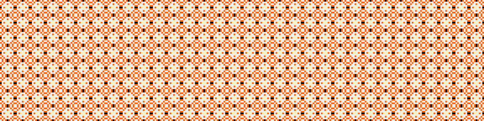 Abstract Cross Pattern Dots Logo generative computational art illustration