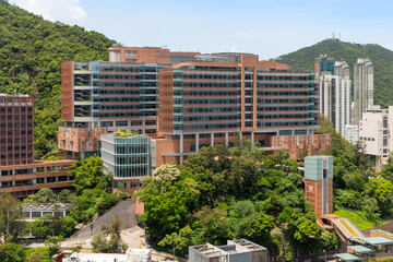 Centennial campus of University of Hong Kong (HKU), Pokfulam Road, Hong Kong Island