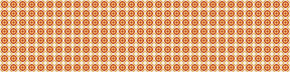 Abstract Cross Pattern Dots Logo generative computational art illustration